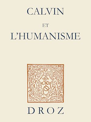 Téléchargez le livre :  Calvin et l'Humanisme