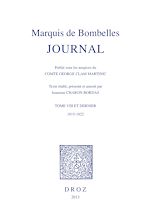 Télécharger le livre :  Journal Tome VIII et dernier (1815-1822)