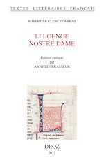 Télécharger le livre :  Li loenge Nostre Dame