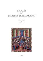 Télécharger le livre :  Procès de Jacques d'Armagnac