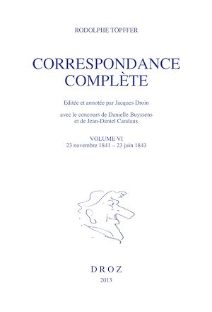 Téléchargez le livre :  Correspondance complète. Volume VI