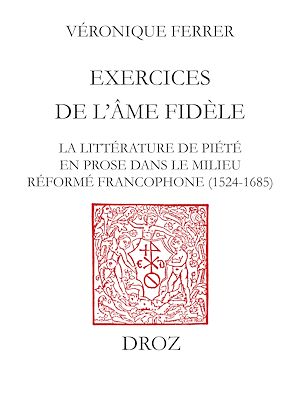 Téléchargez le livre :  Exercices de l'âme fidèle