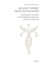 Télécharger le livre :  Quand l'esprit vient aux plantes