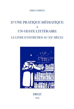 Téléchargez le livre :  D'une pratique médiatique à un geste littéraire