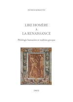 Télécharger le livre :  Lire Homère à la Renaissance