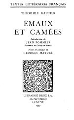 Télécharger le livre :  Emaux et Camées