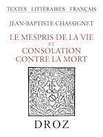Télécharger le livre :  Le Mespris de la Vie et Consolation contre la Mort