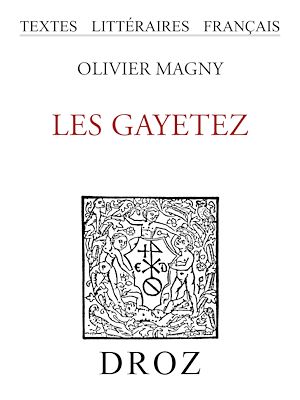 Téléchargez le livre :  Les Gayetez