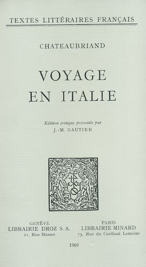 Téléchargez le livre :  Voyage en Italie