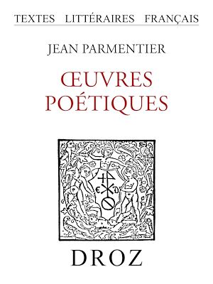 Téléchargez le livre :  Œuvres poétiques