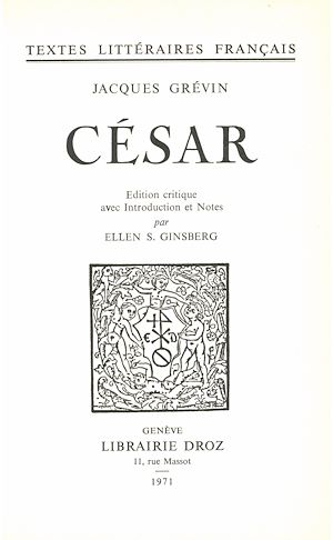Téléchargez le livre :  César