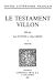  Le Testament