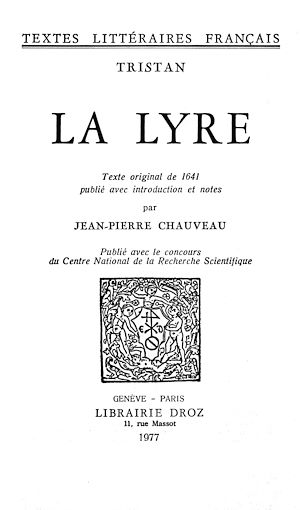 Téléchargez le livre :  La Lyre