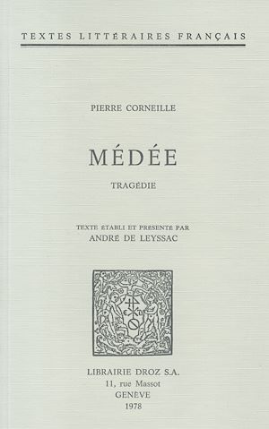 Téléchargez le livre :  Médée