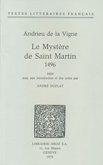 Télécharger le livre :  Le Mystère de Saint-Martin