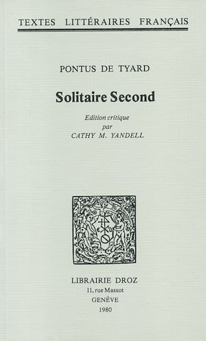 Téléchargez le livre :  Solitaire Second