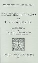 Télécharger le livre :  Placides et Timéo ou Li secrés as philosophes