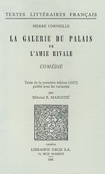 Télécharger le livre :  La Galerie du Palais ou l'Amie rivale : comédie