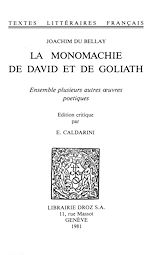 Télécharger le livre :  La Monomachie de David et de Goliath