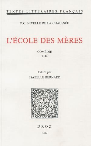 Téléchargez le livre :  L'Ecole des mères