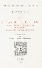 Télécharger le livre :  Les Œuvres spirituelles