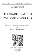 Télécharger le livre :  Le paradis d'Amour ; L'Orloge amoureus
