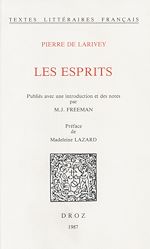 Télécharger le livre :  Les Esprits / Préface de Madeleine Lazard