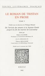 Télécharger le livre :  Le roman de Tristan en prose