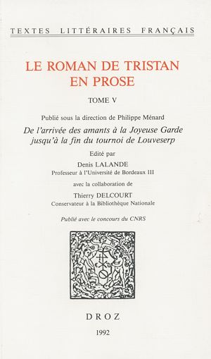 Téléchargez le livre :  Le roman de Tristan en prose