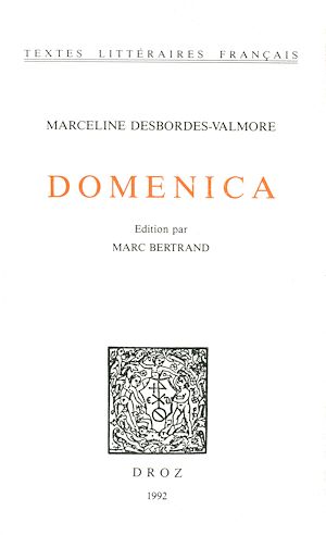 Téléchargez le livre :  Domenica