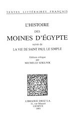 Télécharger le livre :  L'Histoire des moines d'Egypte