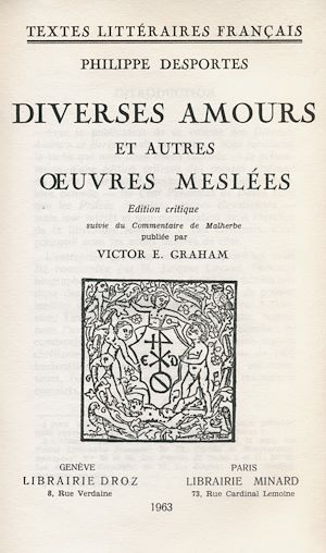 Téléchargez le livre :  Diverses Amours et autres Œuvres meslées