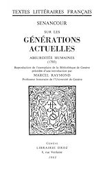 Télécharger le livre :  Sur les Générations actuelles. Absurdités humaines