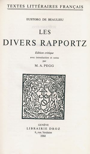 Téléchargez le livre :  Les Divers Rapportz