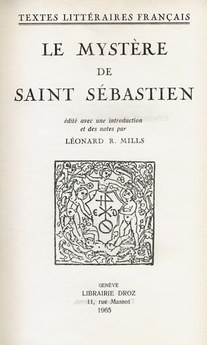 Téléchargez le livre :  Le Mystère de Saint Sébastien