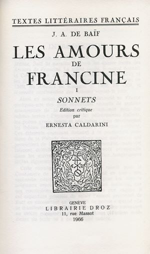 Téléchargez le livre :  Les Amours de Francine