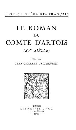 Téléchargez le livre :  Le Roman du Comte d'Artois
