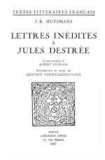Télécharger le livre :  Lettres inédites à Jules Destrée