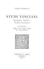 Télécharger le livre :  Studi Vinciani : documenti, analisi e inediti leonardeschi ; In appendice : saggio di una cronologia dei fogli del «Codice Atlantico»