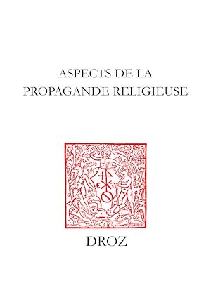 Téléchargez le livre :  Aspects de la propagande religieuse