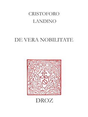 Téléchargez le livre :  De vera Nobilitate