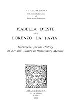 Télécharger le livre :  Isabella d'Este and Lorenzo da Pavia : Documents for the History of Art and Culture in Renaissance Mantua