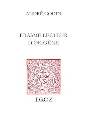 Téléchargez le livre :  Erasme lecteur d'Origène