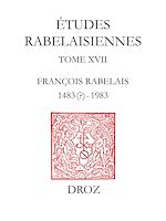 Télécharger le livre :  François Rabelais : 1483 (?)-1983