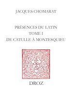 Télécharger le livre :  Présences du latin