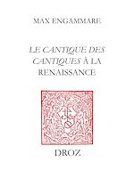 Télécharger le livre :  "Qu'il me baise des baisiers de sa bouche" : Le Cantique des cantiques à la Renaissance