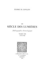 Télécharger le livre :  Le Siècle des Lumières : bibliographie chronologique. T. VIII, 1757-1760