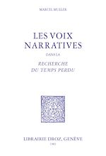 Télécharger le livre :  Les Voix narratives dans la Recherche du Temps perdu