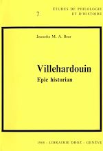 Télécharger le livre :  Villehardouin : Epic historian