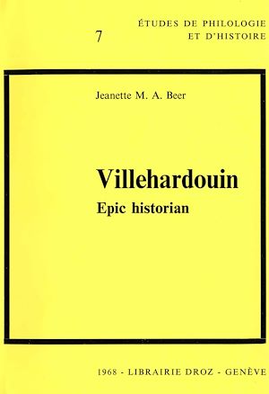 Téléchargez le livre :  Villehardouin : Epic historian